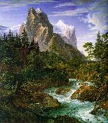 The Wetterhorn with the Reichenbachtal Joseph Anton Koch